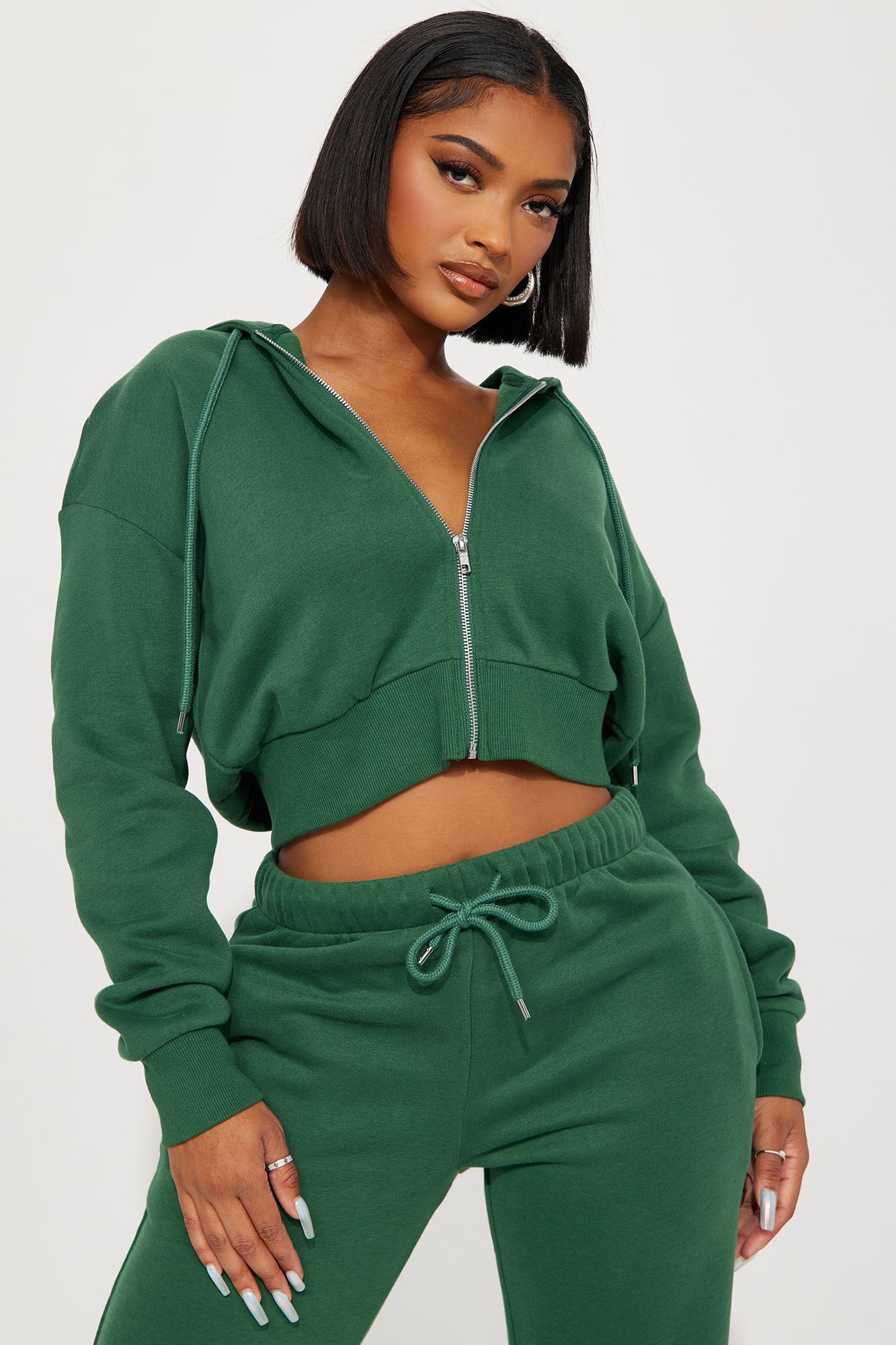 Brianna Jogger Pant Set - Hunter