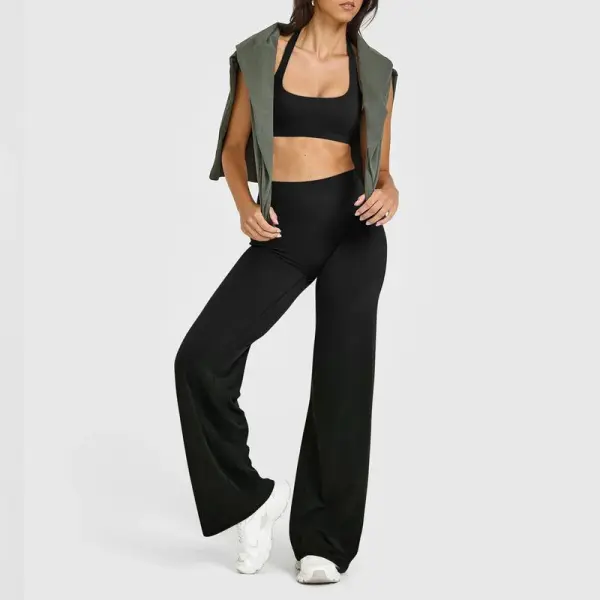 Women's high-waisted loose casual pants