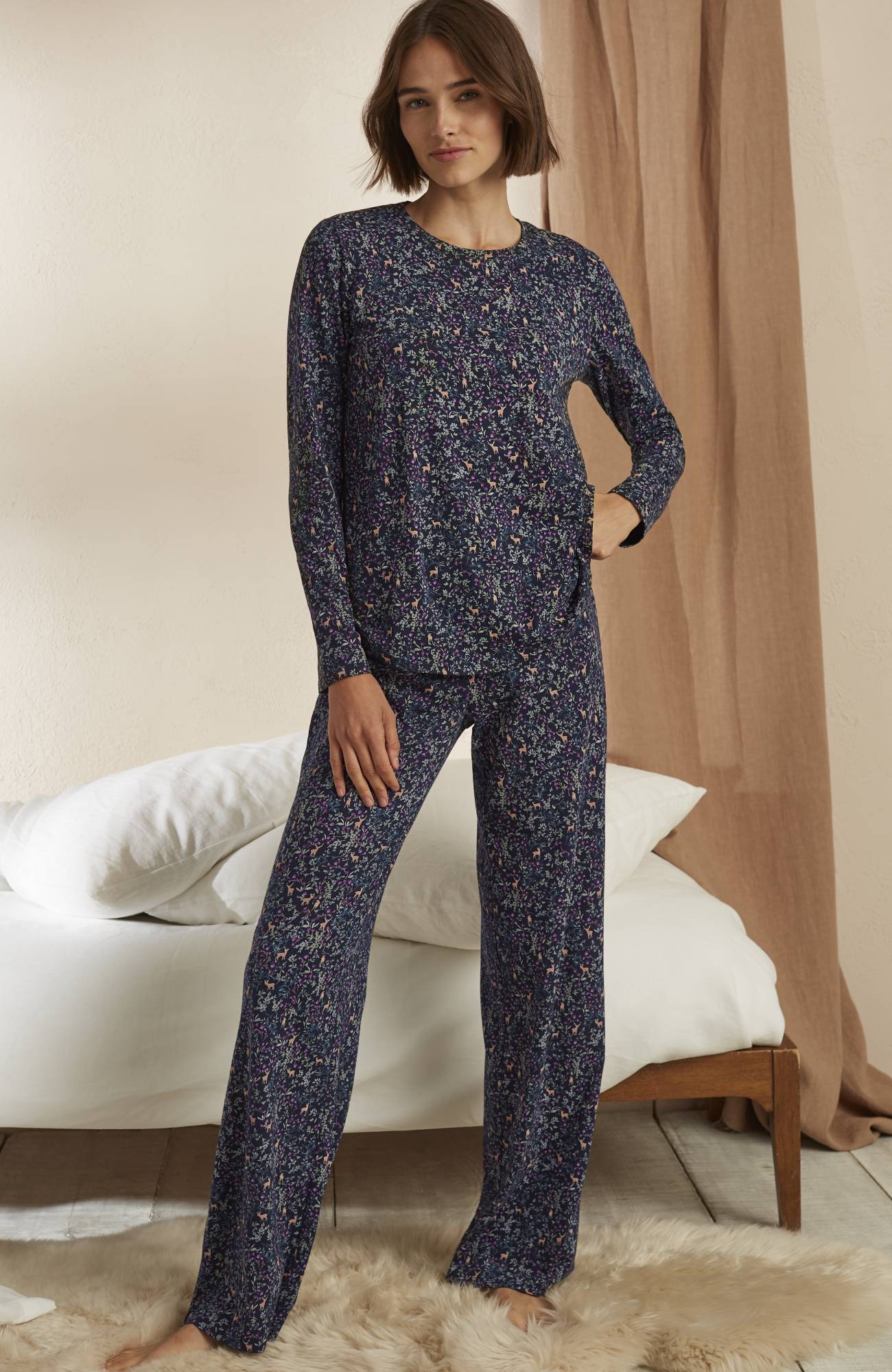 sleep ultrasoft relaxed full-leg pants