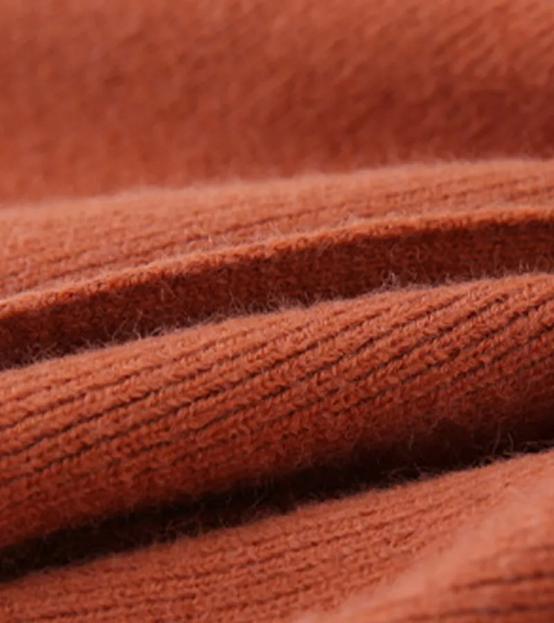 Casual Elegant Wrap Sweater Two-Pieces Sets