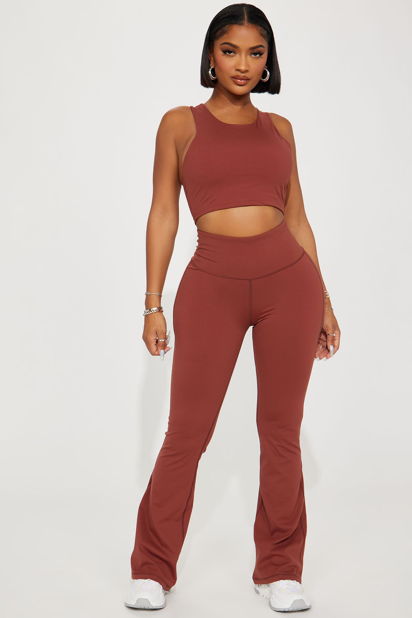 Workout Partner Active Set - Brown