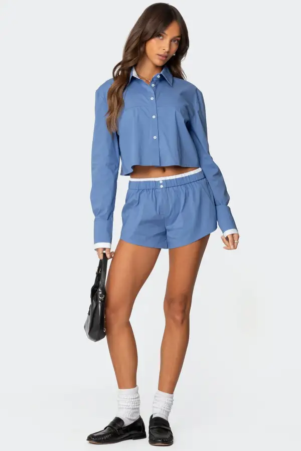 Danette Oversized Button Up Shirt
