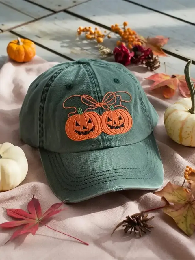 Autumn Style Print Hat