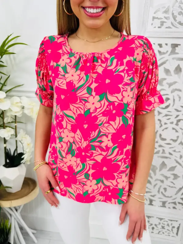 Sunday's Best Bloom Top