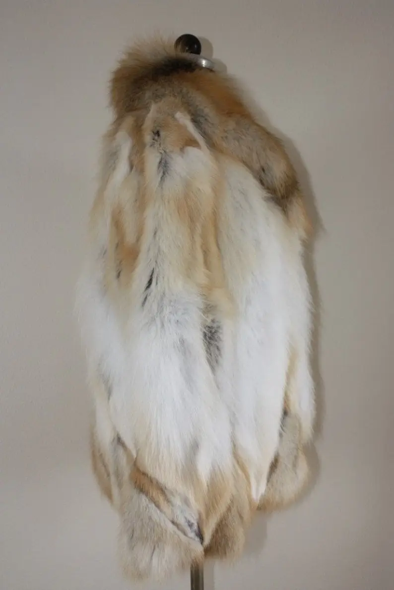 Golden Fox  Fur Coat