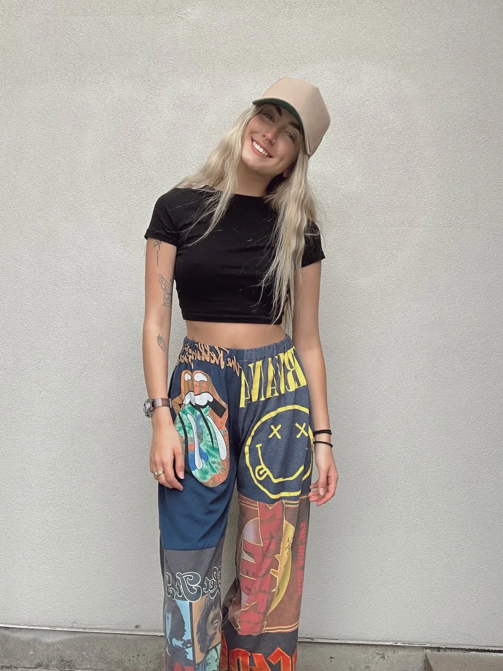 BAND TEE PANTS