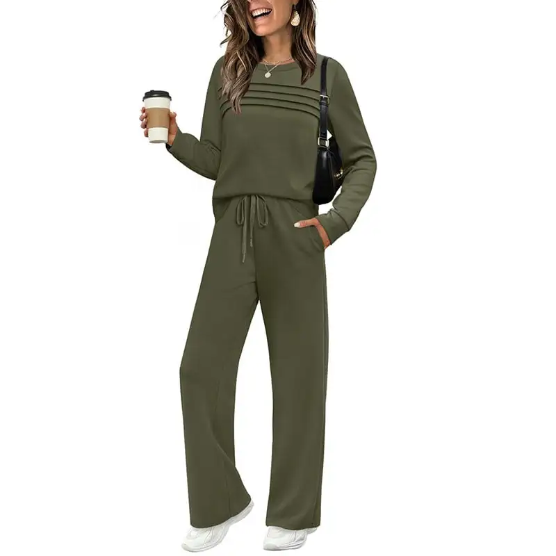 CLEARANCE SALE🔥Women's 2 Piece Sets Sweatshirt Casual Travel Outfits