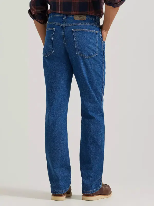 WRANGLER COMFORT SOLUTIONS SERIES COMFORT FIT JEAN IN DARK FLEX
