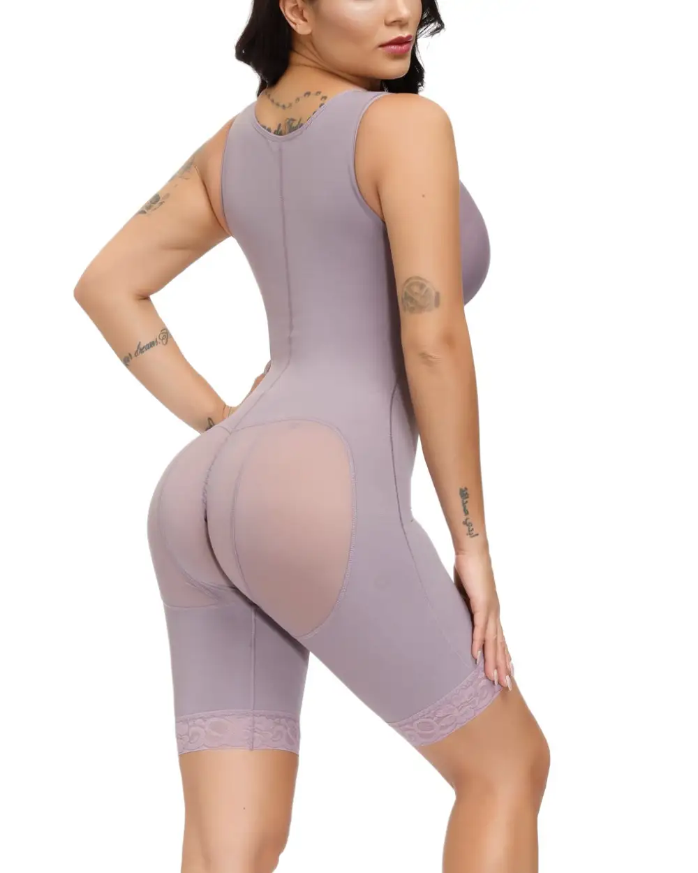 Full  Bodysuit Body Shaper With Bra