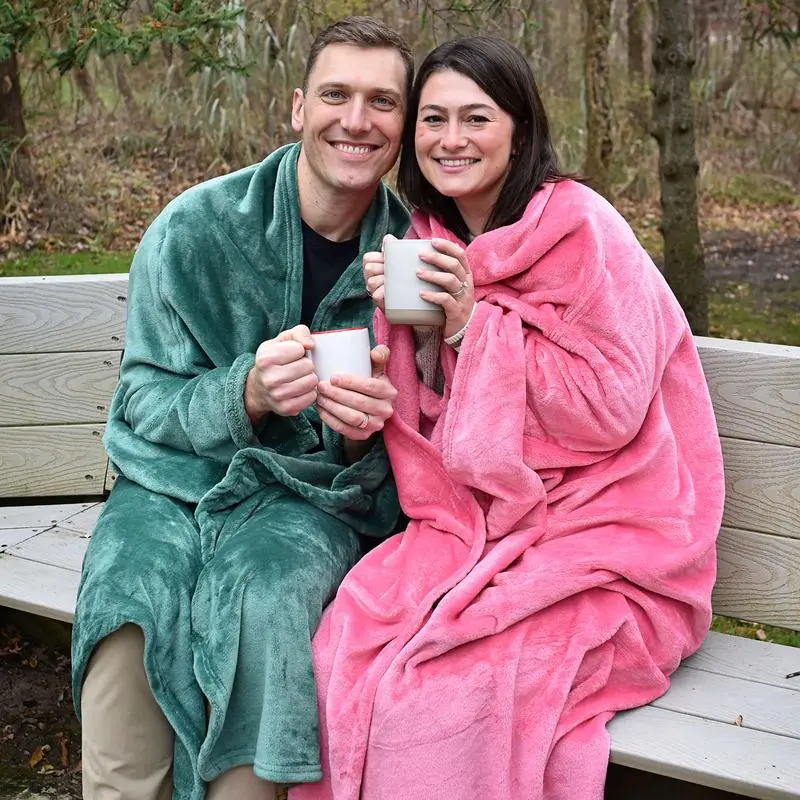 Wearable Blanket for Women, Adults & Teens – Cozy Sleeved Soft Blanket