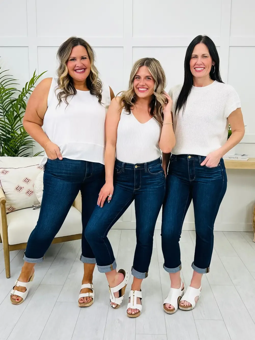 Judy Blue REG/CURVY Here Comes The Sun Capris