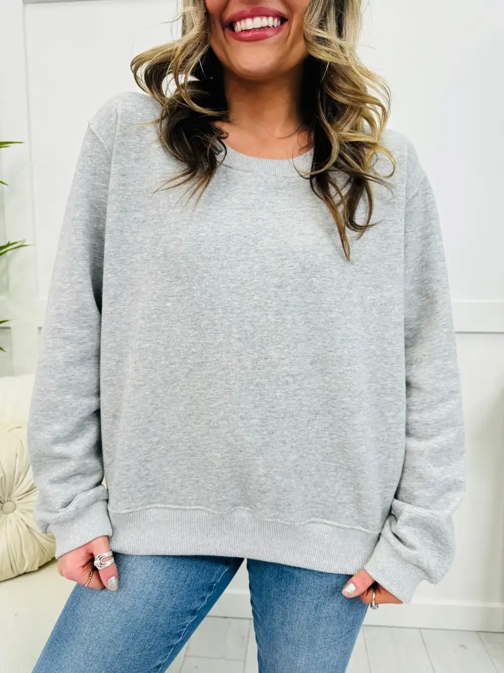 REG/CURVY MOCO Exclusive Basic Babe Pullover- Multiple Colors!