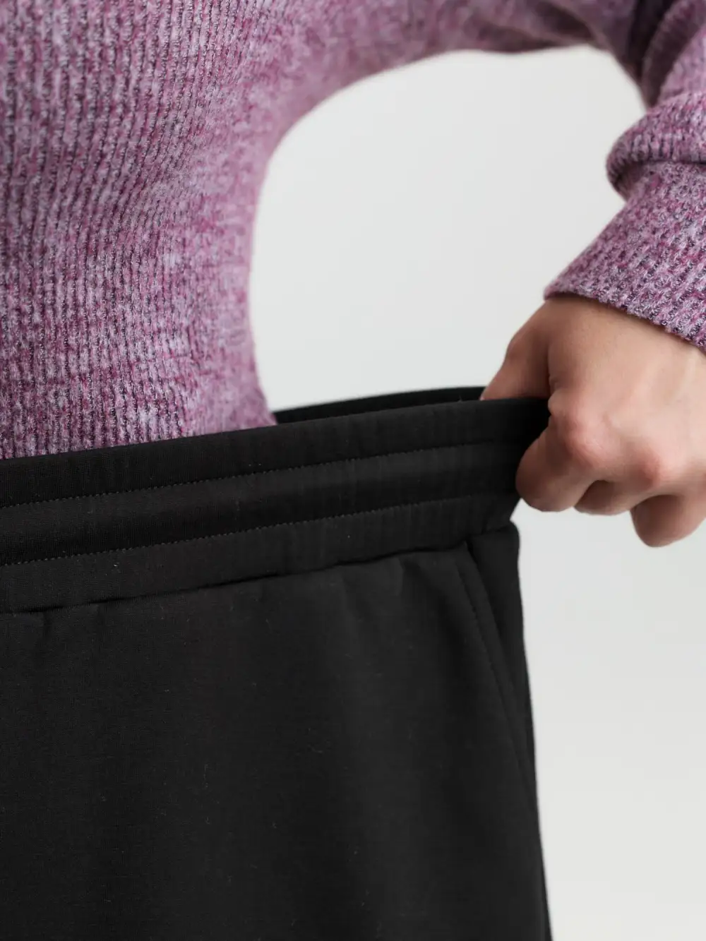 Drawstring Stretchy Fishtail Midi Skirt