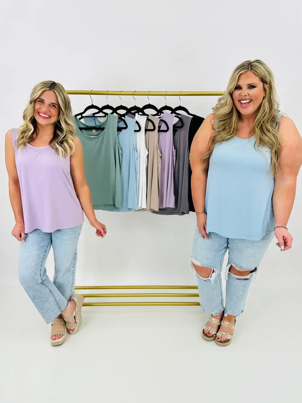 Move Freely Tank Top- Multiple Colors!