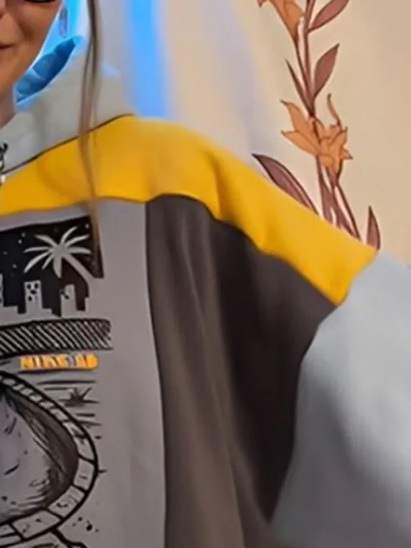 Grey Streetwear Leisure Hoodie Sweatshirts