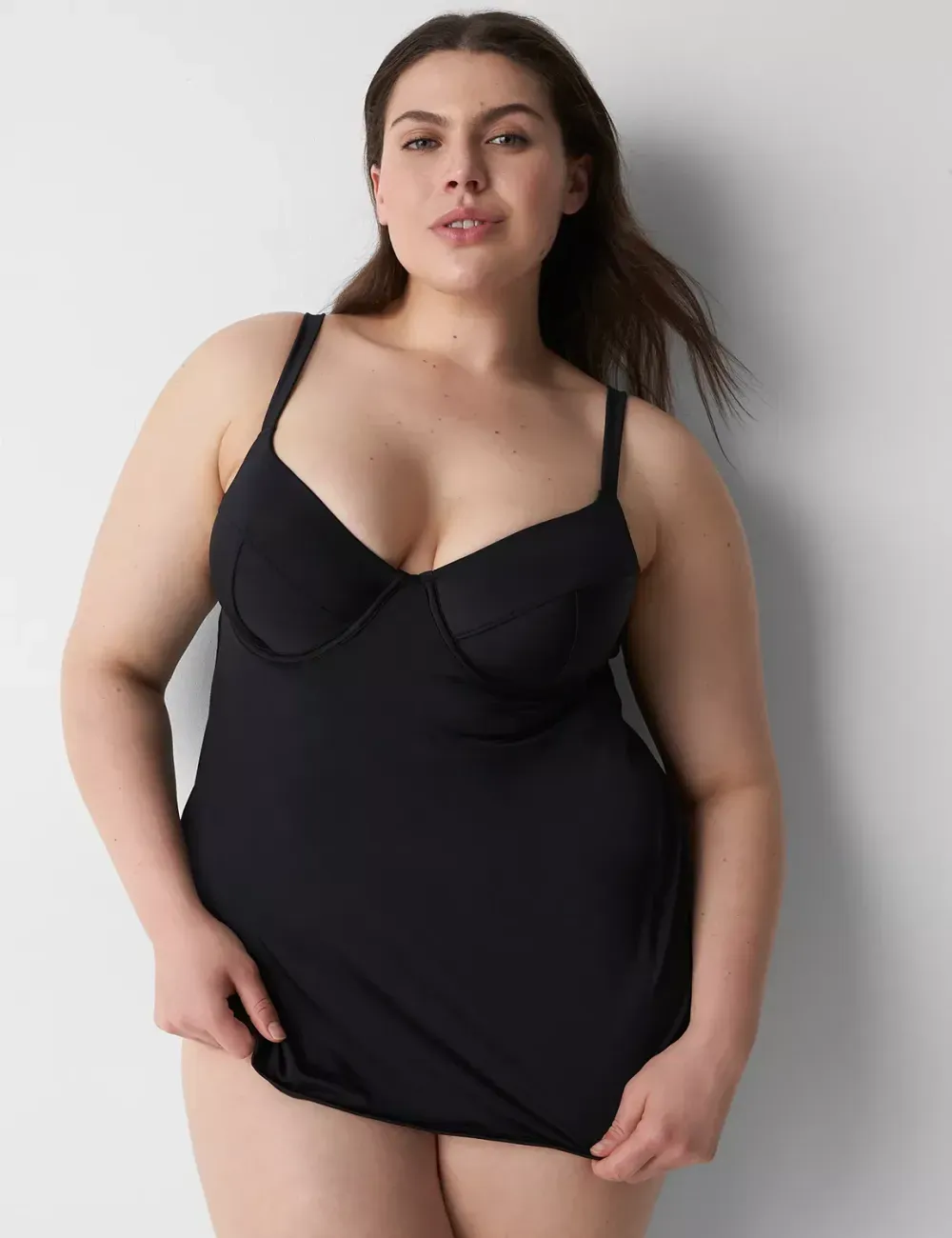 Fitted Underwire Balconette Swim Tankini