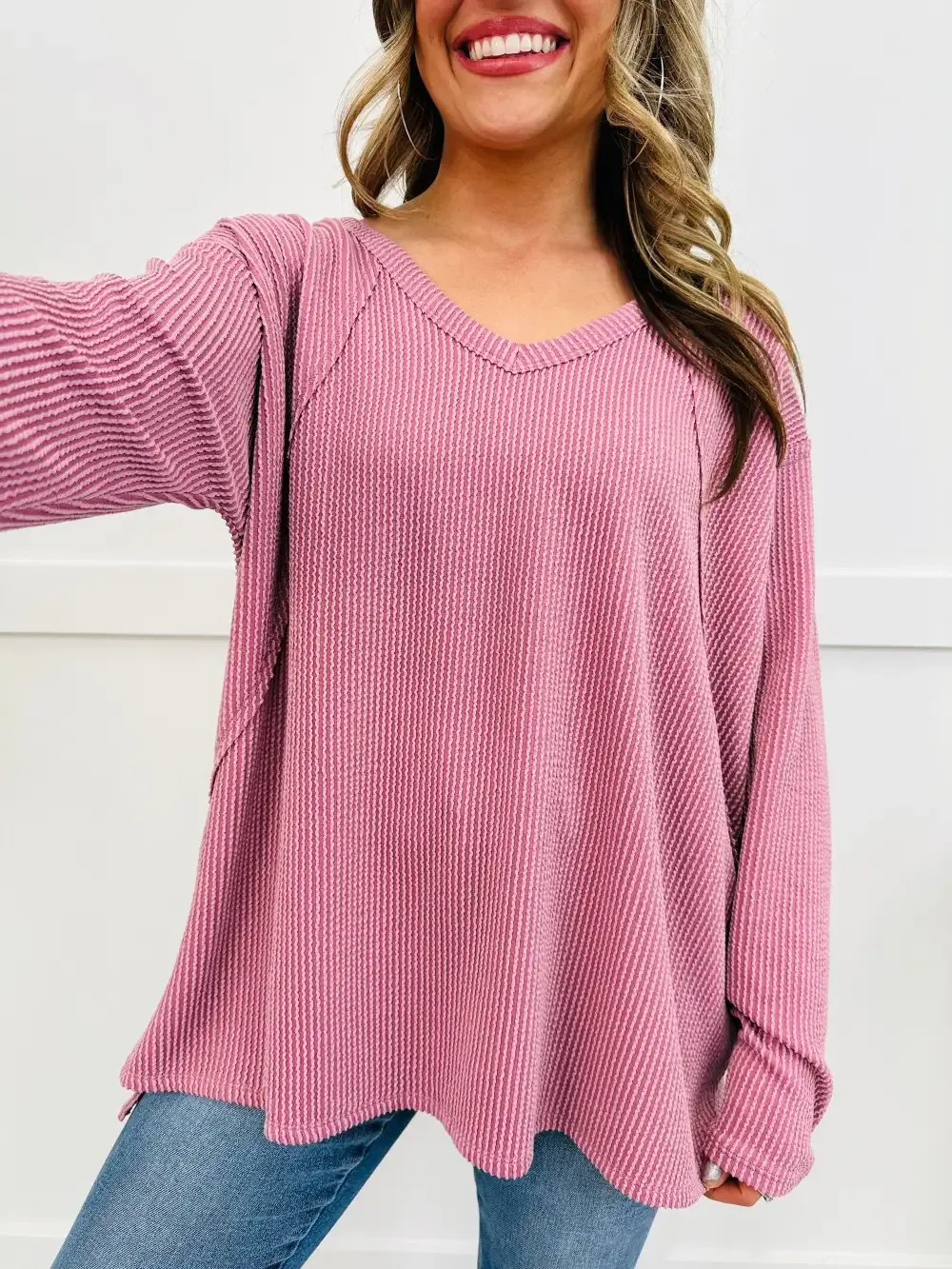 REG/CURVY Cozy and Corded Top - Multiple Colors!
