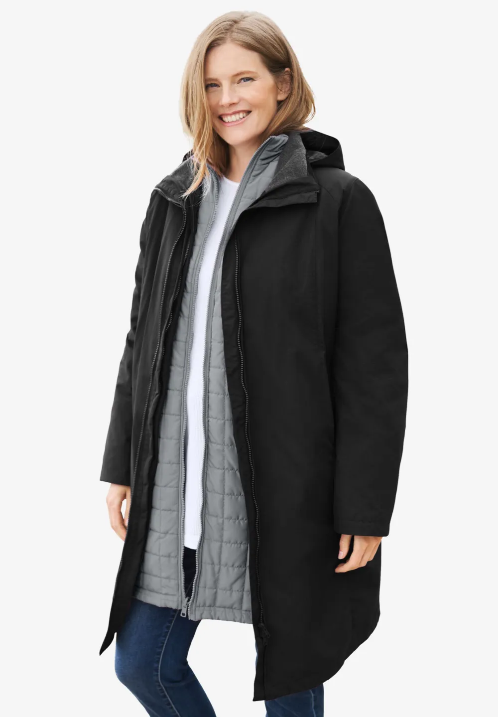 3-in-1 Hooded Jacket