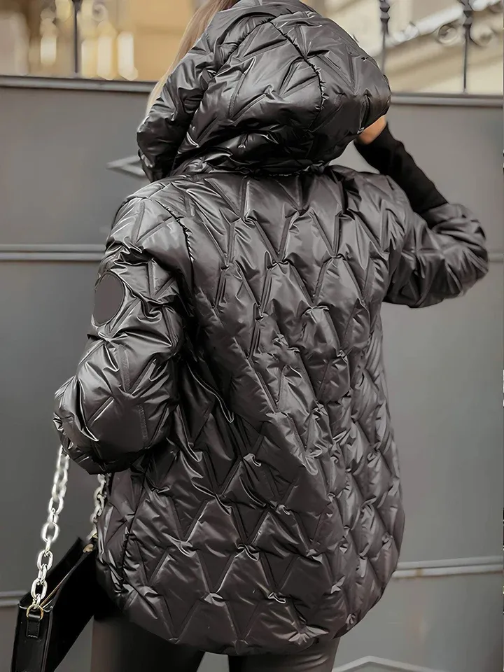 women's fashion rhombus jacket