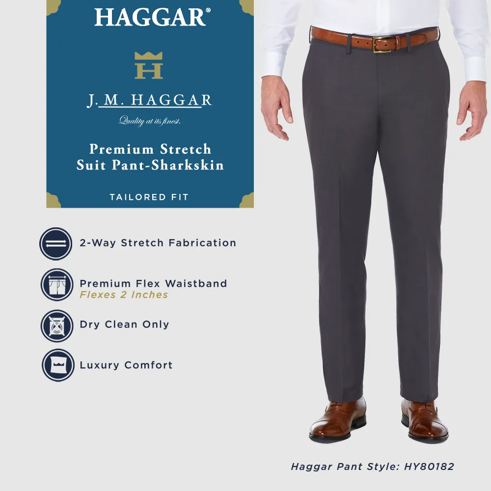 Haggar J.M. Haggar™ Premium Stretch Straight Fit Flat Front Suit Pant