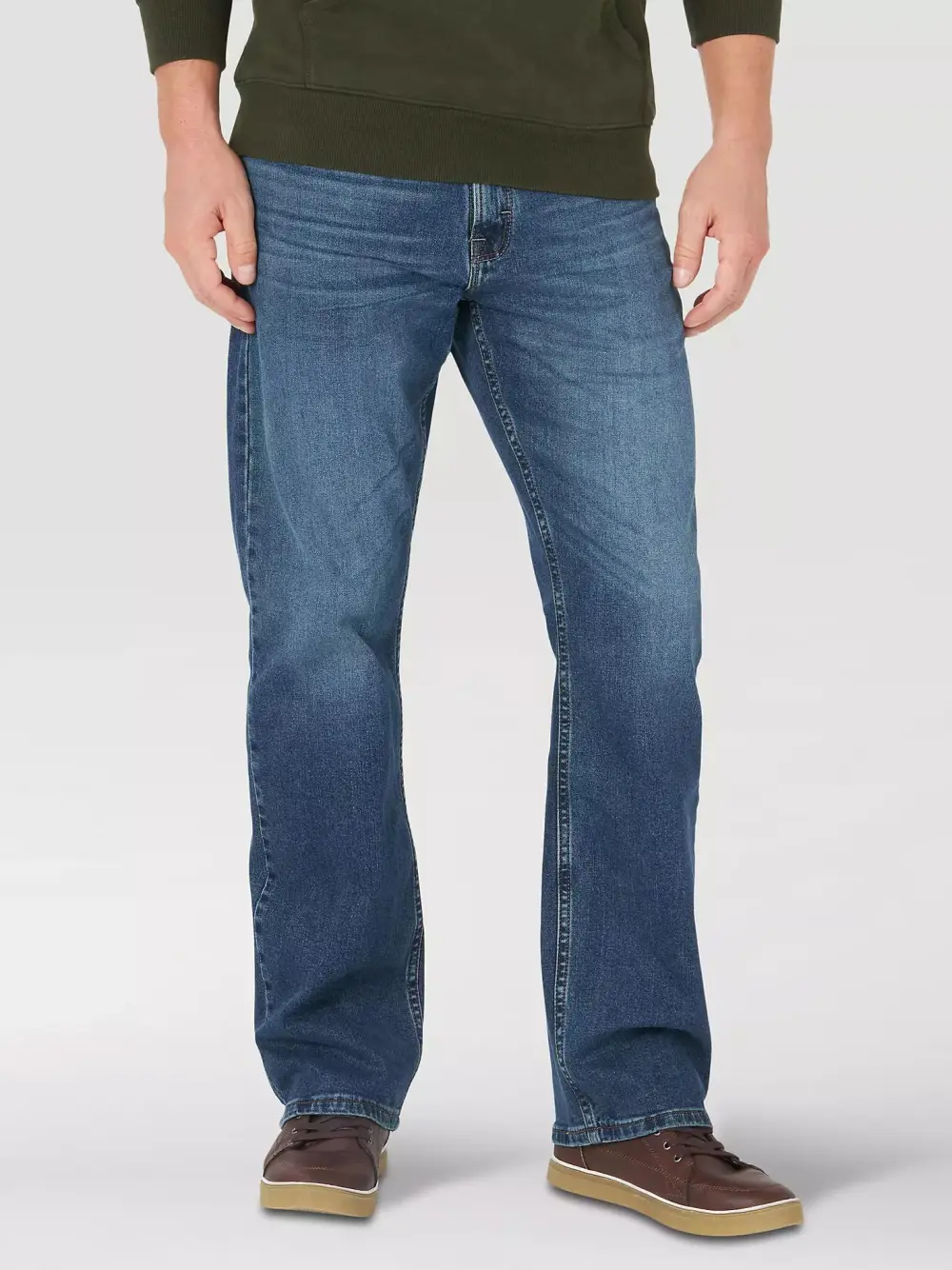 MEN'S FIVE STAR PREMIUM SLIM STRAIGHT JEAN IN WADE