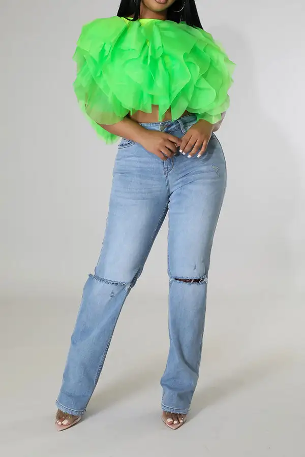  Urban Ruffle Blouse