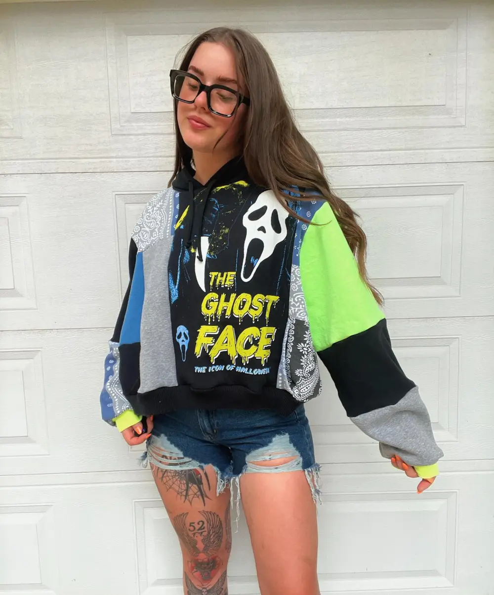 Black hoodie sweatshirts how perfect and cozy piece for your Halloween day