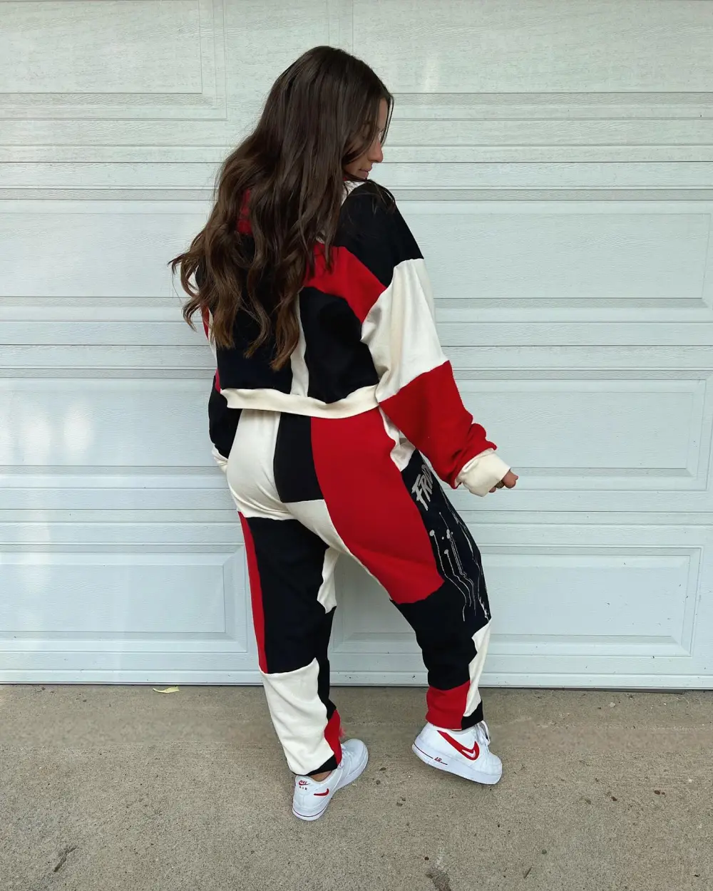 Red 2 piece set tops and bottoms how perfect and cozy piece for your Halloween day