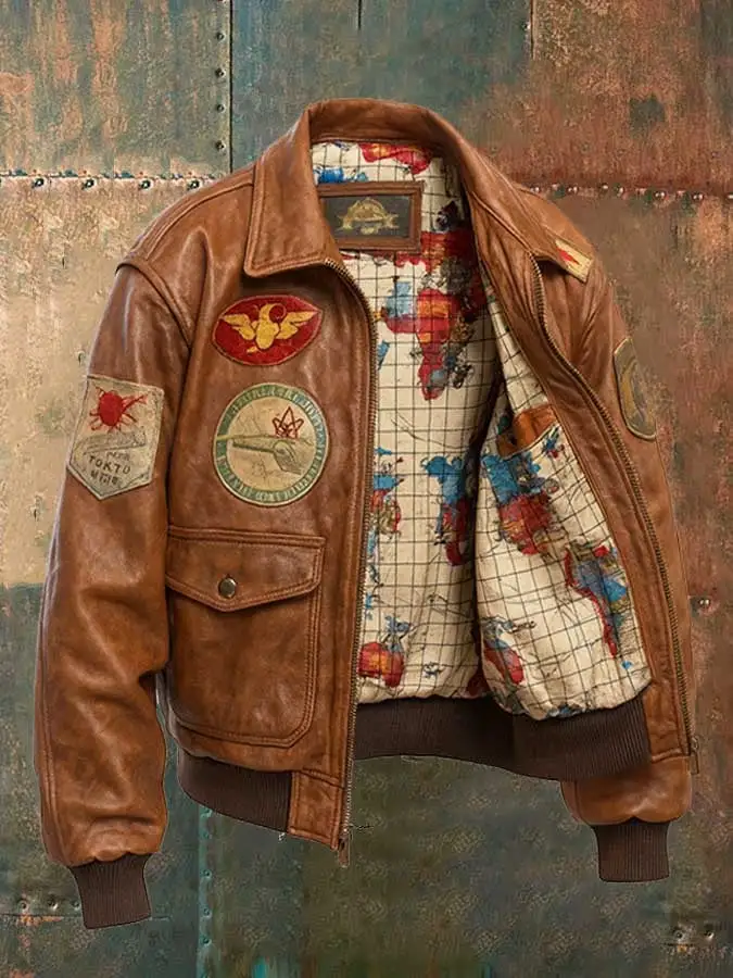 Men's Vintage Outdoor Western Cowboy Trendy Jacket