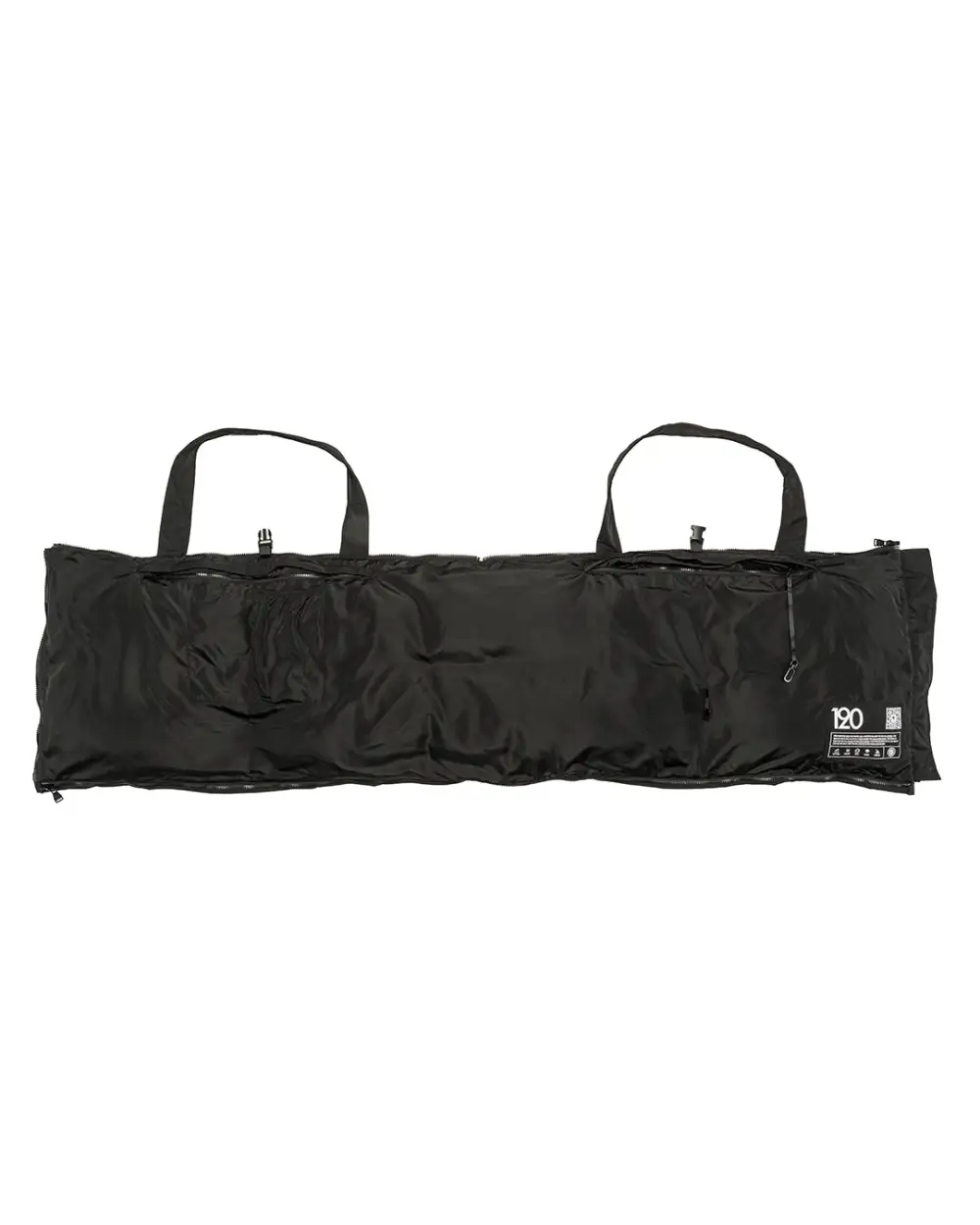 Black Pepper Long Utility Puffer