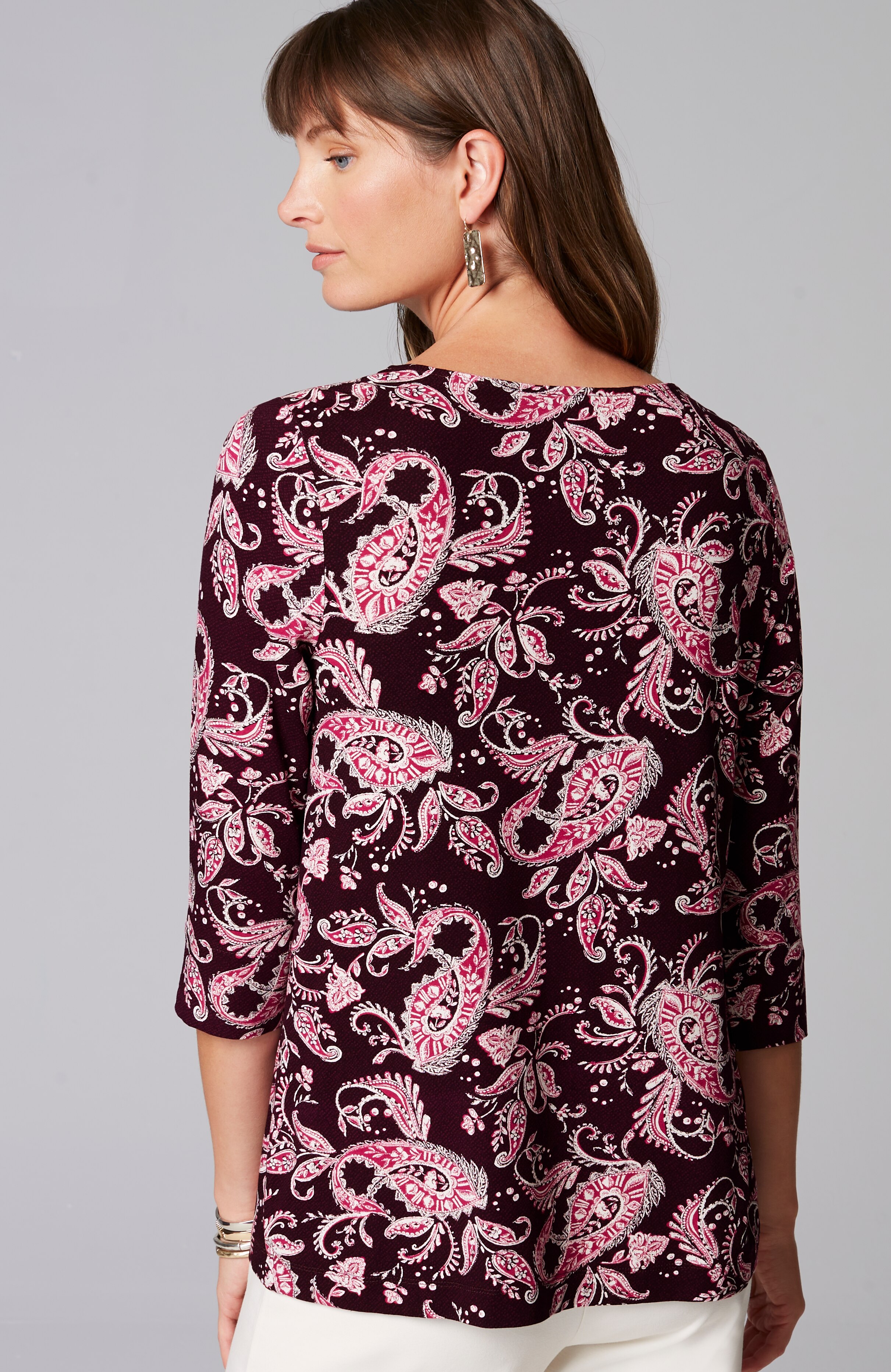 Wearever Ballet-Sleeve Crew-Neck Top