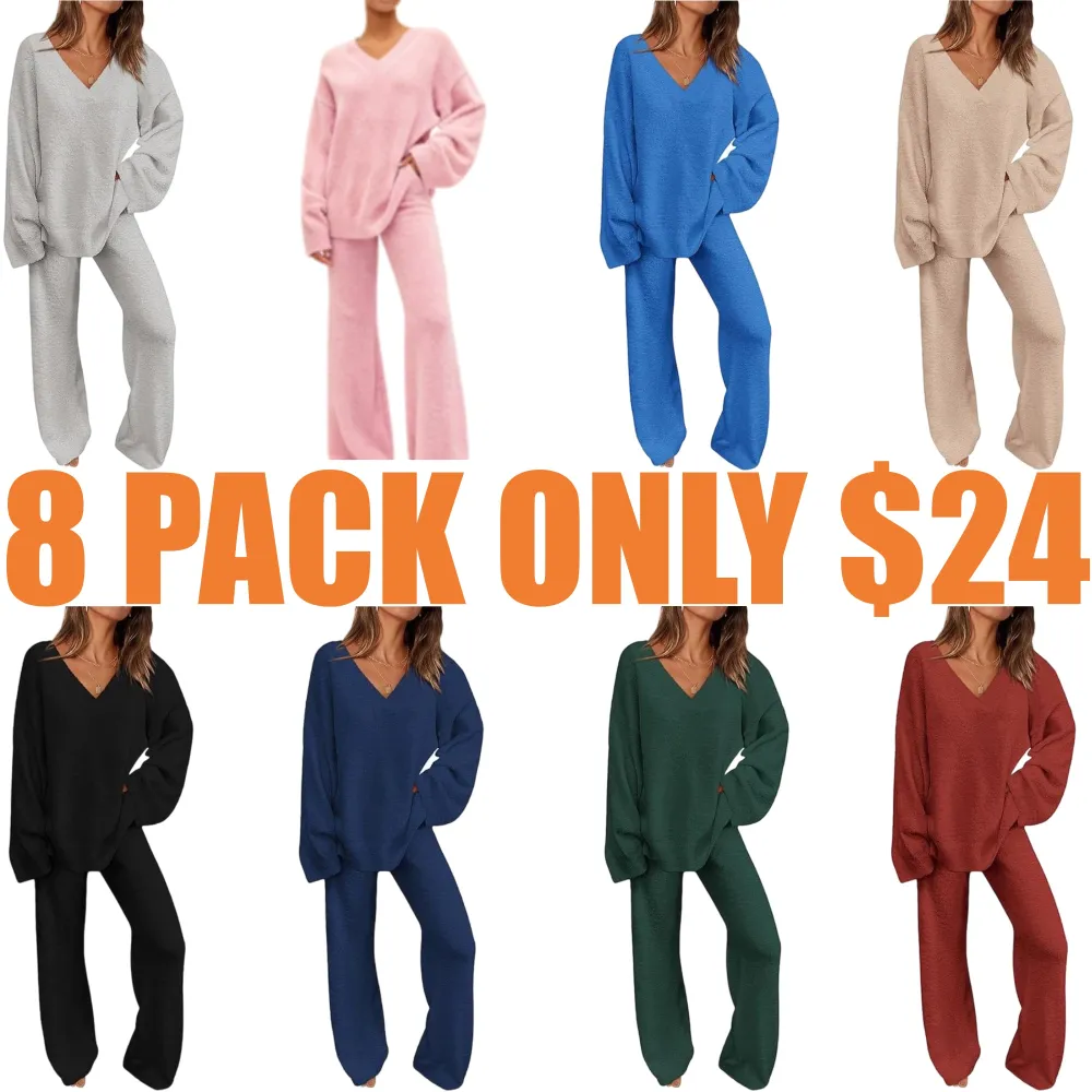 Women's Cash Soft Sweater&Pants Set