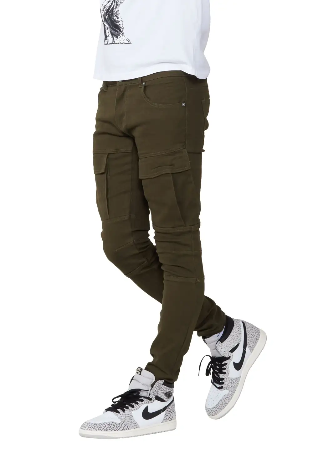 Wesley Olive Cargo Jean