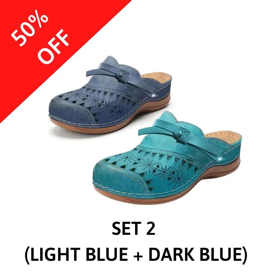 Limited Edition Women Orthopedic Hollow Carved Diabetic Walking Sandals