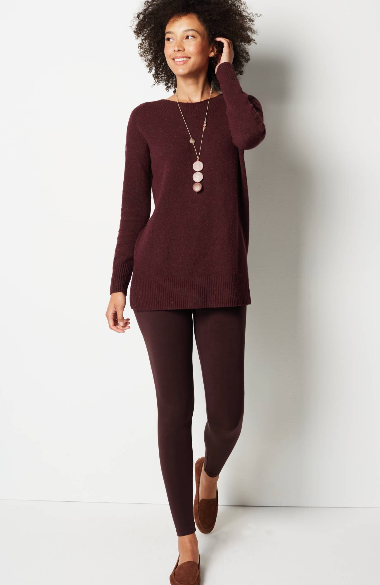 pima ankle-length leggings