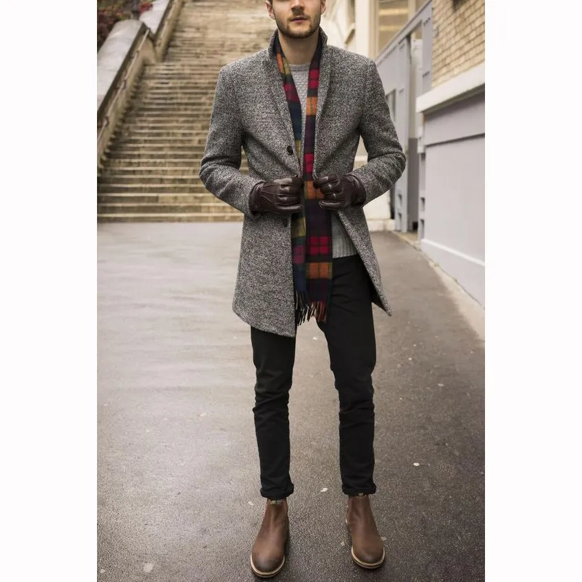 Fashion Comfort Mens Warm Coat Outerwear