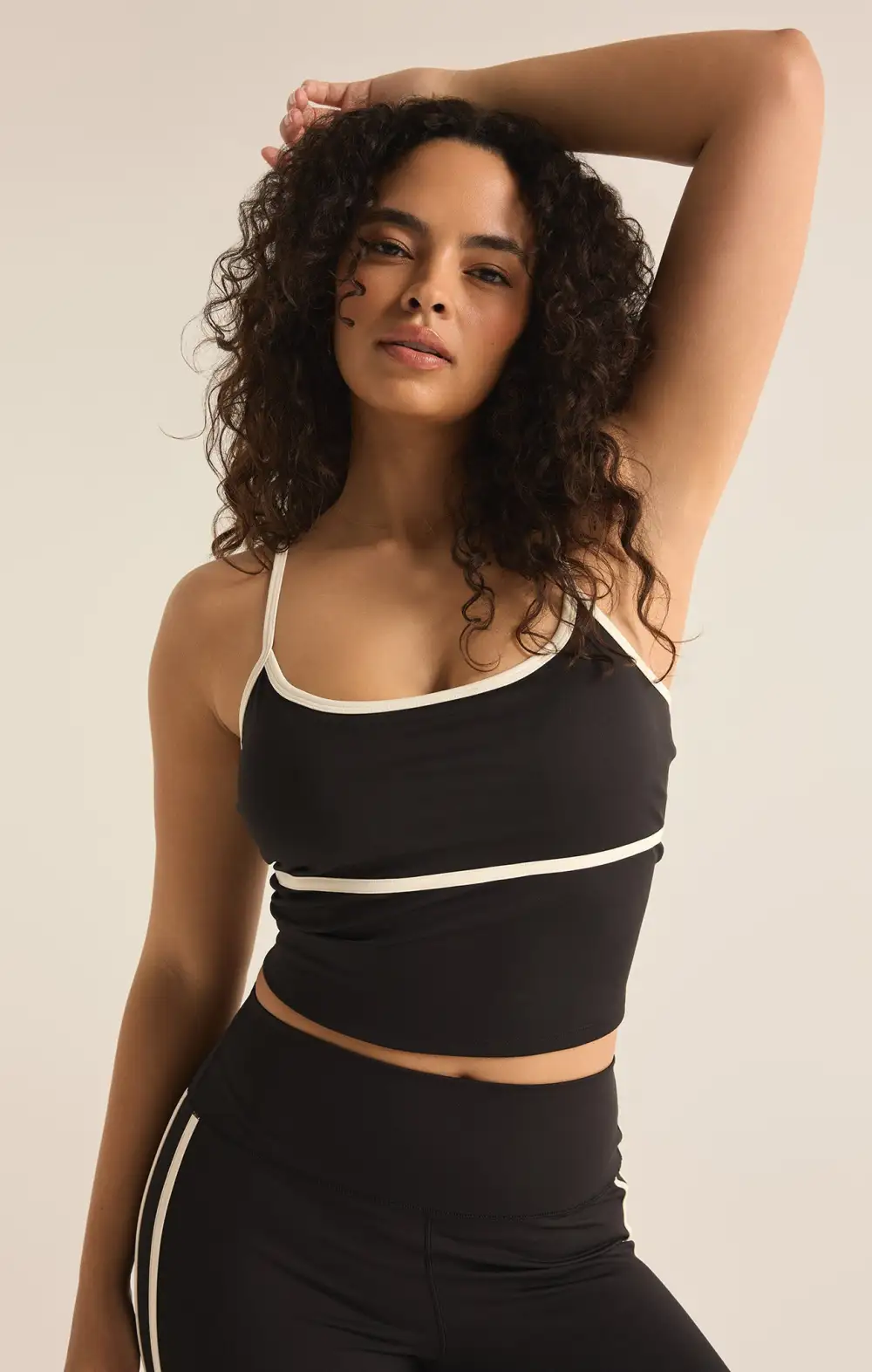 High Contrast Tank Bra