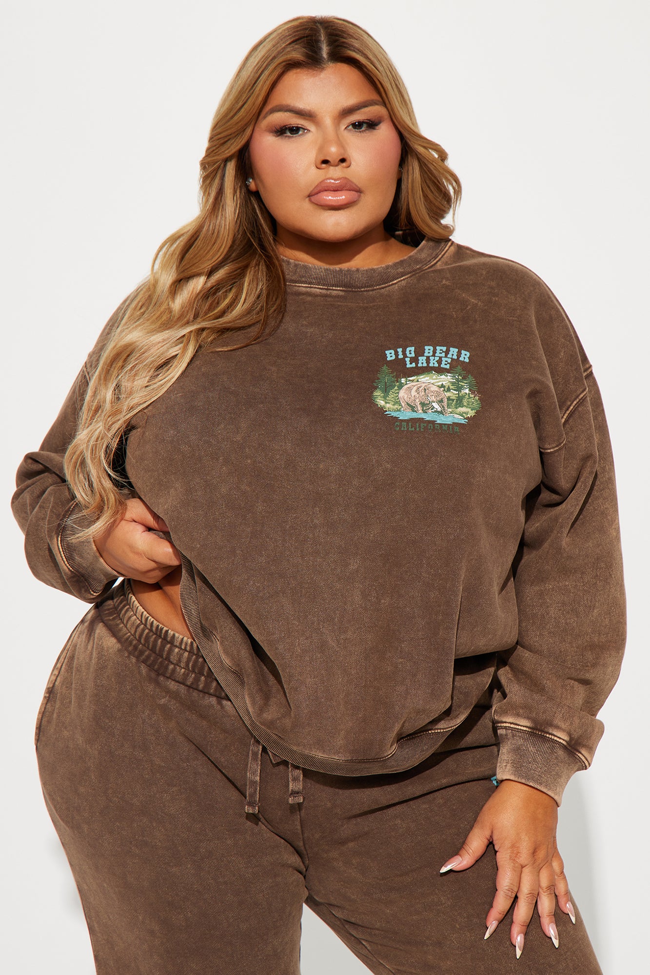 Big Bear Sweatsuit - Brown