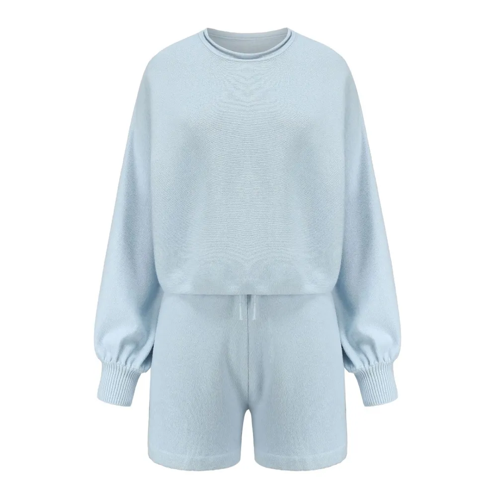 Two-piece Casual Sweater Suit