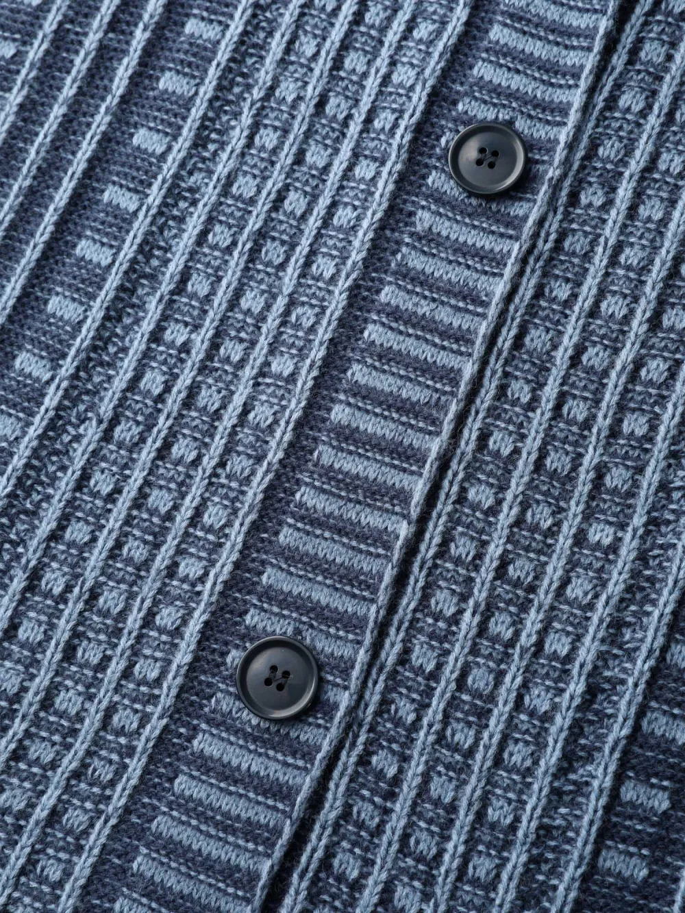 Hooded Textured Pockets Drop Shoulder Knit Cardigan