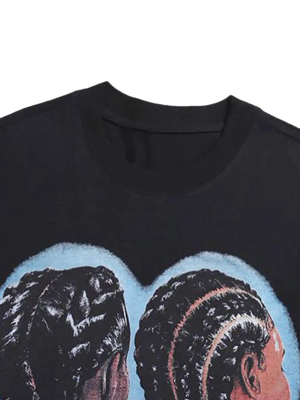 Hiphop Spoof Print Long Sleeve T-shirt - 1675