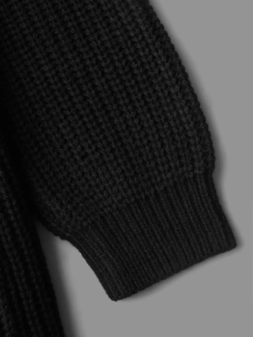 Snowflakes Embroidered  Open Cardigan