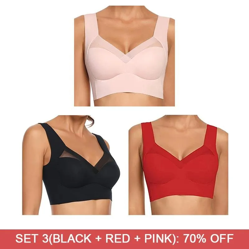 🔥Fashion Deep Cup Bra🔥Summer sexy Push Up Wireless Bras
