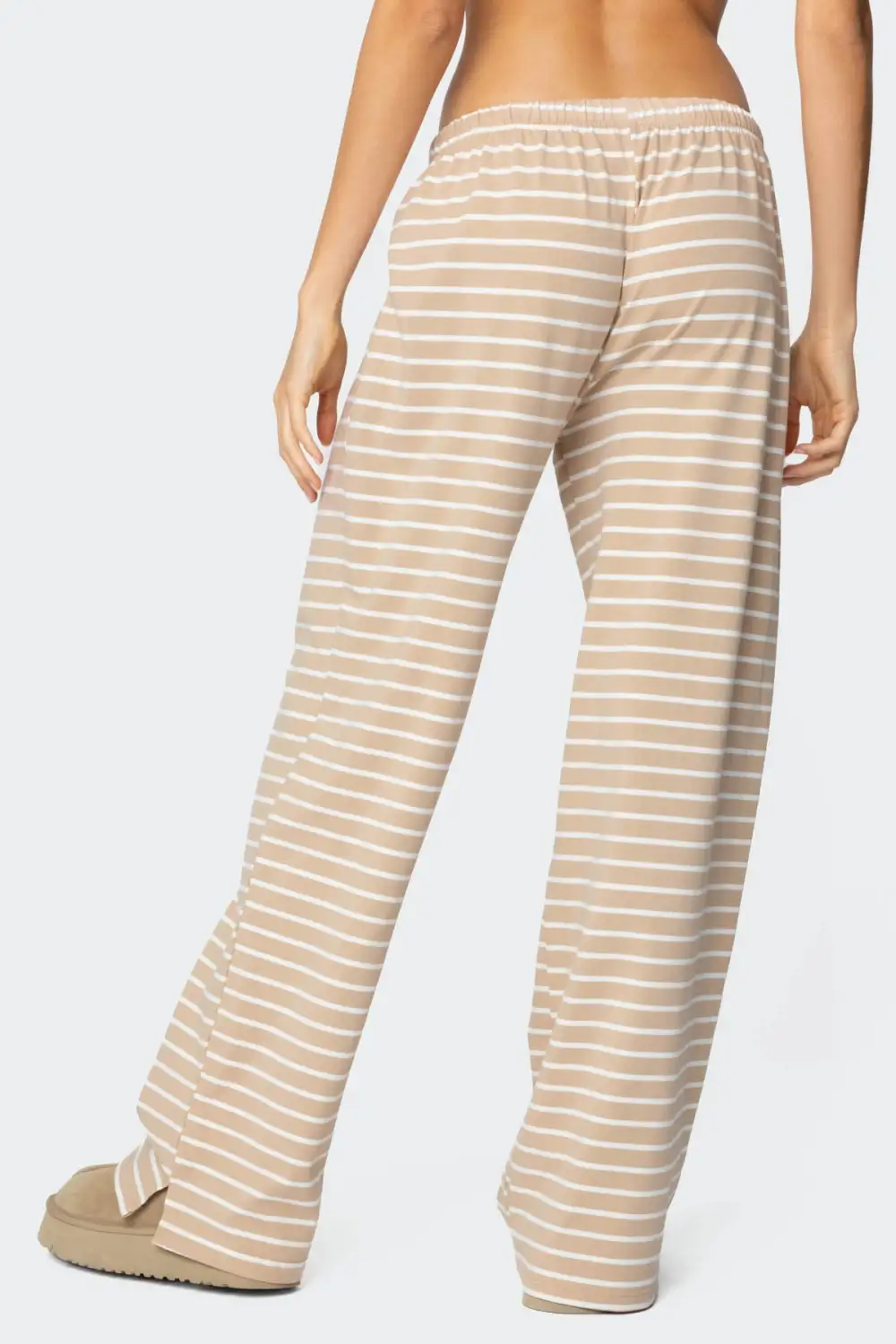 Jona Stripey Slit Pants