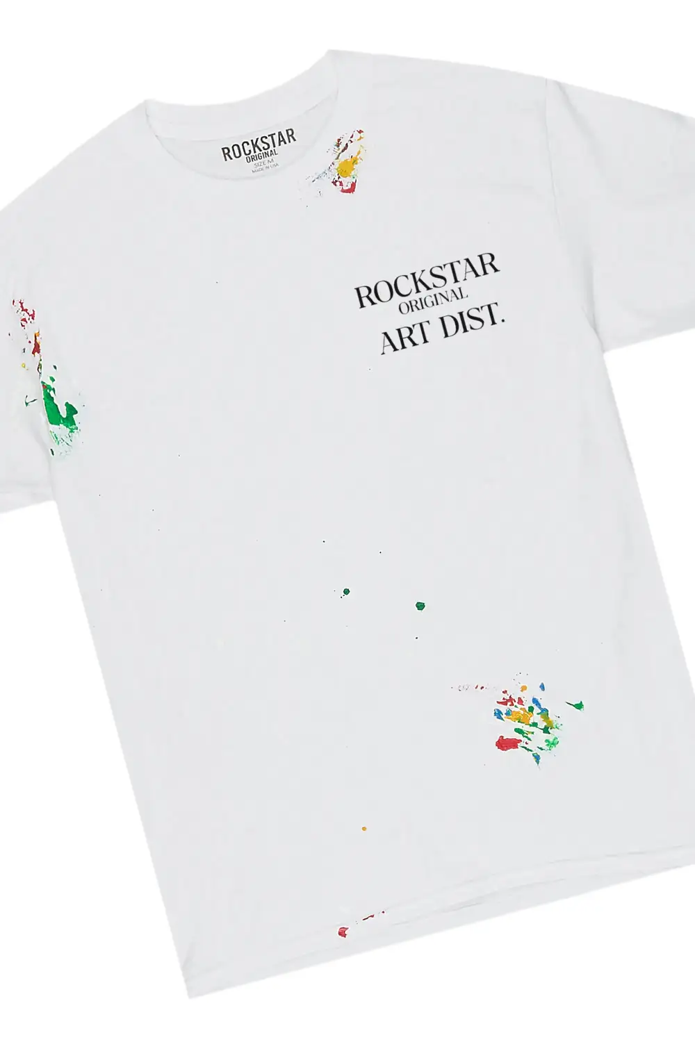 Palmer White T-Shirt & Jorge Waxed Jean Bundle