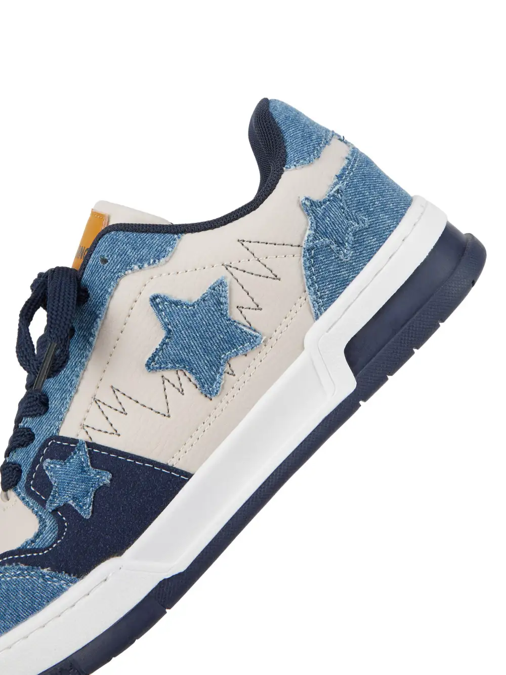 Star Peplum Slip-On Shoes