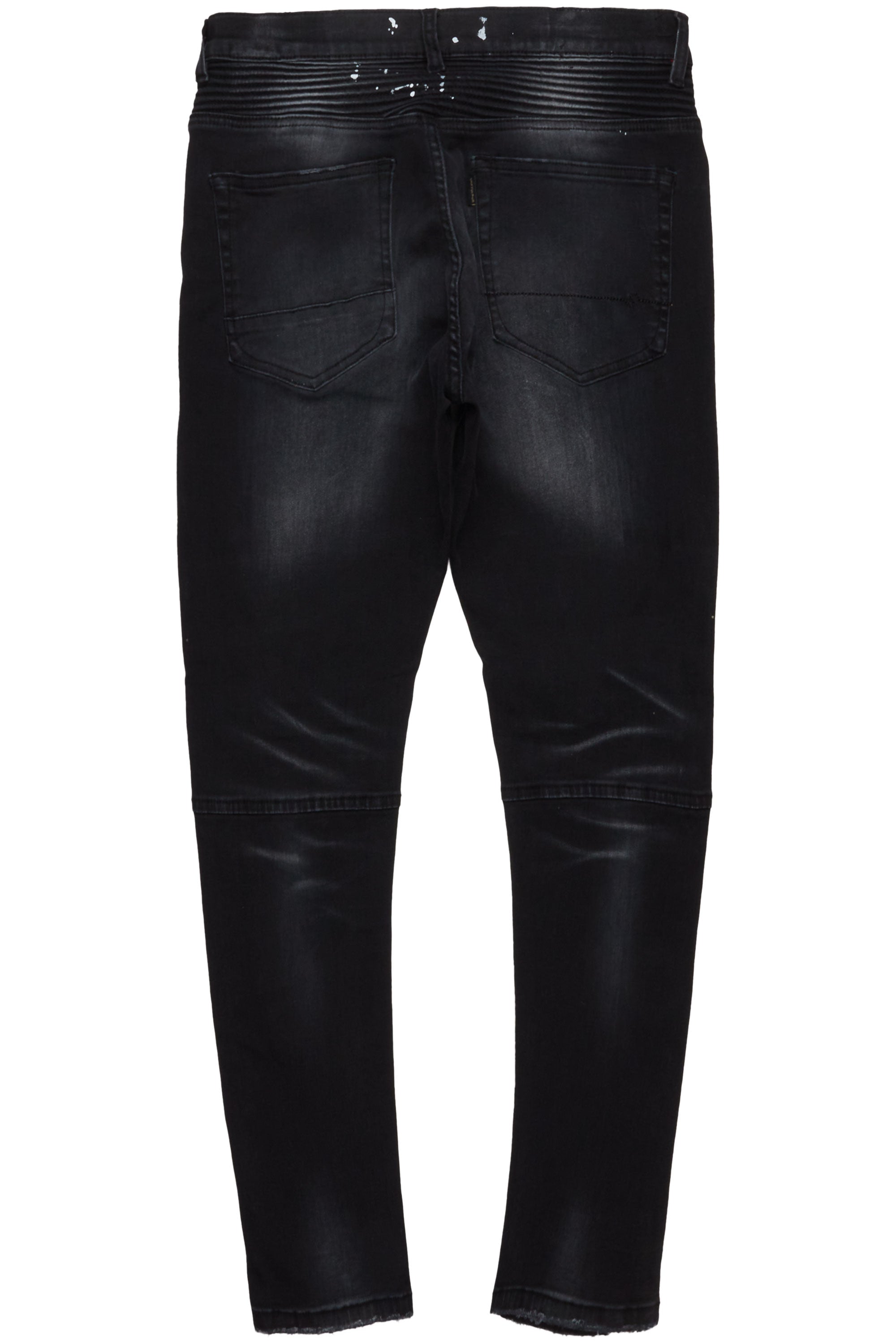 Lionel Dark Grey Biker Slim Fit Jean