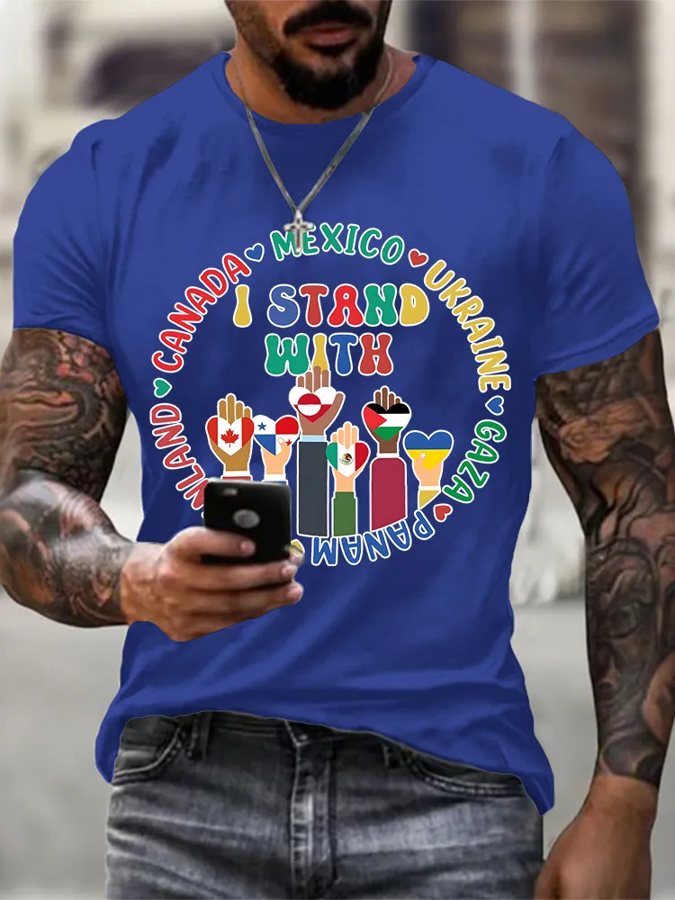 Men'S I Stand With Them T-Shirt