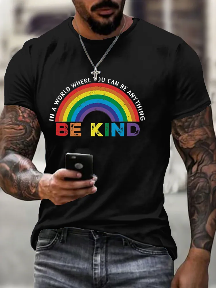 Men'S T-Shirt Gay Pride LGBT T Shirt