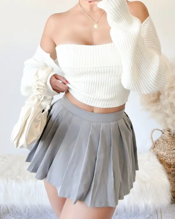 CHLOE KNIT TUBE TOP